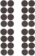 Furnigear Non Slip Furniture Pads - Self Adhesive Rubber Anti Skid Pads Grippers Rubber Chair Feet Furniture Pads for Hardwood Floors -Protectors for Furniture Table Legs Anti Slip 32 Pcs 1-1/2" Round