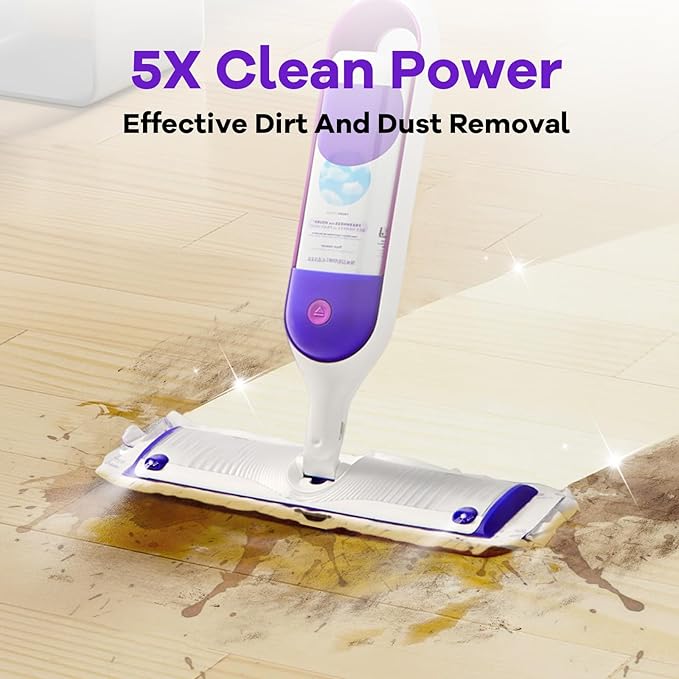 11 Pack Disposable Power Mop Pads Refills for Swiffer Power Mop,Multi-Surface Floor Cleaner for Tile, Vinyl, Laminate, Wood Floors - Safe for Kitchen, Bathroom & Home Use, Unscented