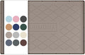 URMONA 22" x 14" Waterproof Silicone Mat in Multiple Sizes & Colors, Under Sink Mat for Kitchen & Bathroom, Pet Food Pad for Dogs & Cats, Kitchen Cabinet Liner, Multi-Purpose for Storage(Beige)