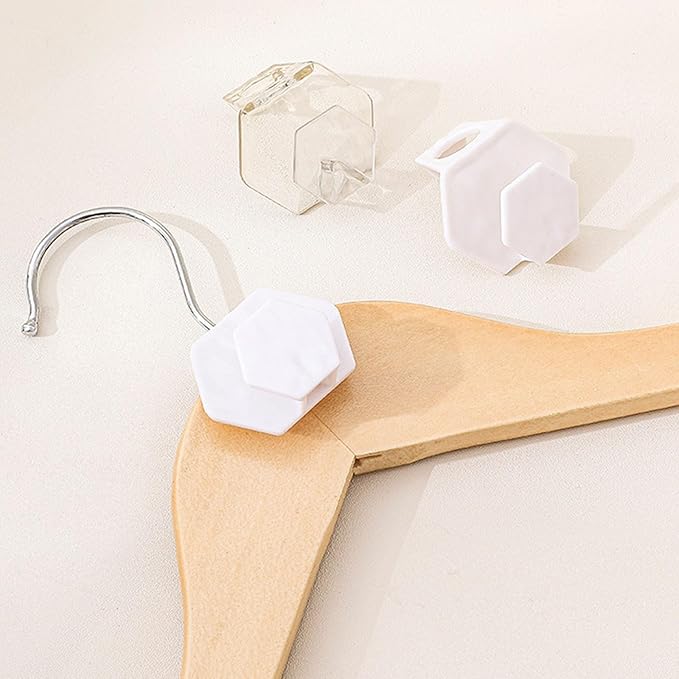 Space Saving Closet Hanger Connectors Sturdy Overlapping Hook for Wardrobe Organization Hanger Connectors Hook