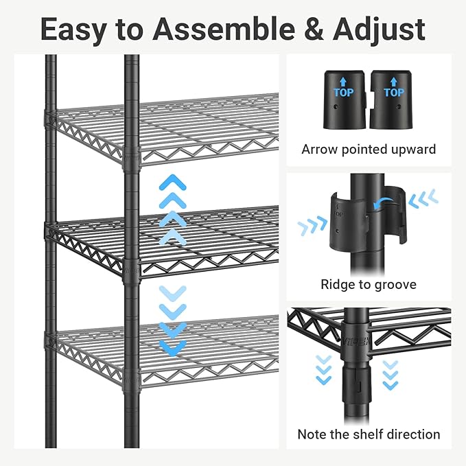VIPEK V5 Plus Portable Closet Wardrobe Heavy Duty Clothes Rack, Large Free Standing Closet Rack for Hanging Clothes, 85.4" L x 15.7" W x 76.4" H, White