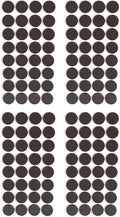 Furnigear Non Slip Furniture Pads - Self Adhesive Rubber Anti Skid Pads Grippers Rubber Chair Feet Furniture Pads for Hardwood Floors -Protectors for Furniture Table Legs Anti Slip 128 Pcs 3/4" Round