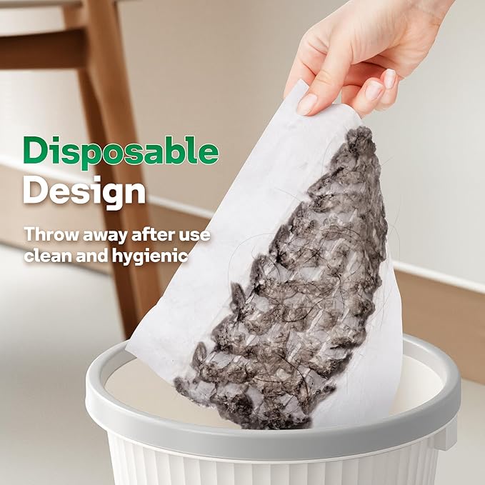 AIR U+ Upgraded Heavy Duty Pet Dry Sweeper Pads for Swiffer Dry Sweeping Cloths Refills, 60 Count