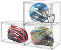 Cutora 3Pack Extra Large 17.7"X13"X13" Clear Acrylic Organizer Box Display Case, Plastic Holder with Magnetic Door for Figures, Books, Handbags, Purses, Boots