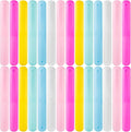24 PCS Toothbrush Case Set,Travel Toothbrush Case,Plastic Portable Toothbrush Holder,Dust-proof Toothbrush Box Storage,Toothbrushes Carrier for Traveling,Bathroom,School,Home, Camping,6 Colors