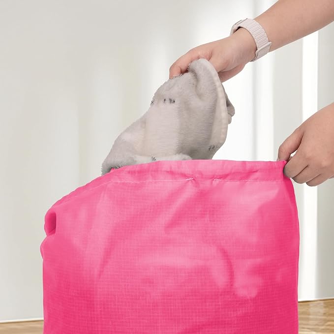 Laundry Bag Backpack Large Travel Laundry Bags with Shoulder Straps Durable Polyster Clothes Bag for College