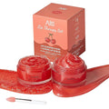 ANAI RUI Cherry Lip Scrub & Lip Mask Set, Vitamin E, Lip Scrub For Women, Lip Scrubber Exfoliator, Hydrating Lip Mask Overnight, Sugar Scrub for Dry Chapped Lips, Lip Care Set for Women