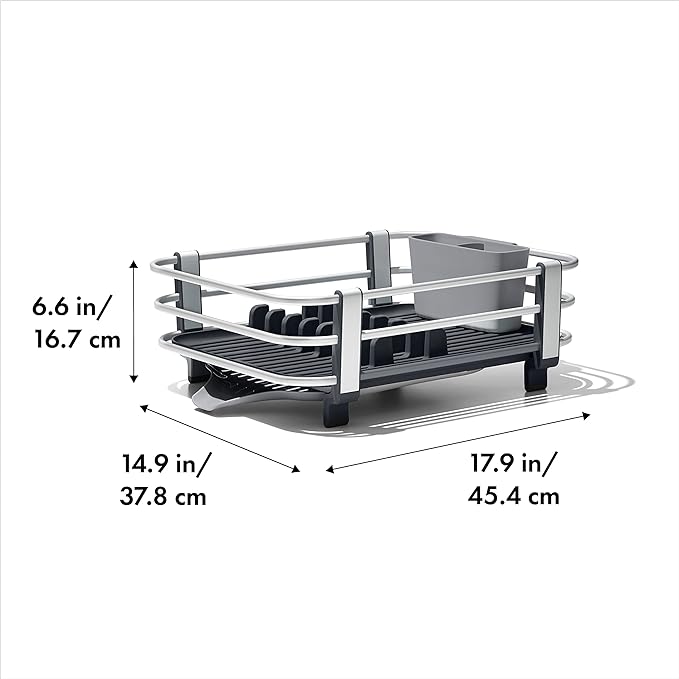 OXO Good Grips Rustproof Aluminum Dish Rack