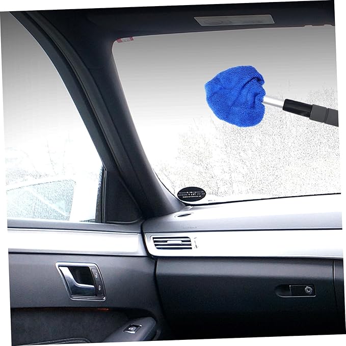 Unomor 10pcs Microfiber Car Windshield Cleaner Cloth Cover for Window Cleaning Washable Sunshade for Windshield