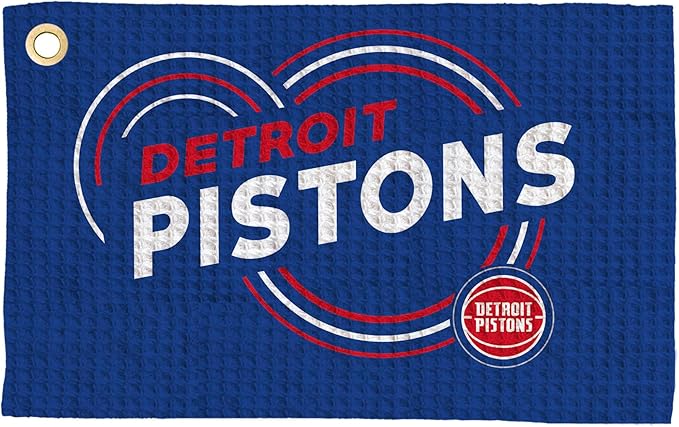Northwest NBA Golf Towel – Official Licensed Microfiber Waffle Fabric, Absorbent 16x25 in Club Cleaning Accessory