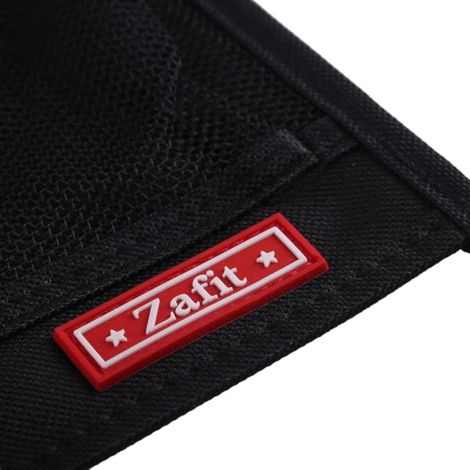 Zafit Bedside Storage Organizer - 6 Pockets, Table Cabinet Caddy for Remotes, Phone, Glasses (Black)