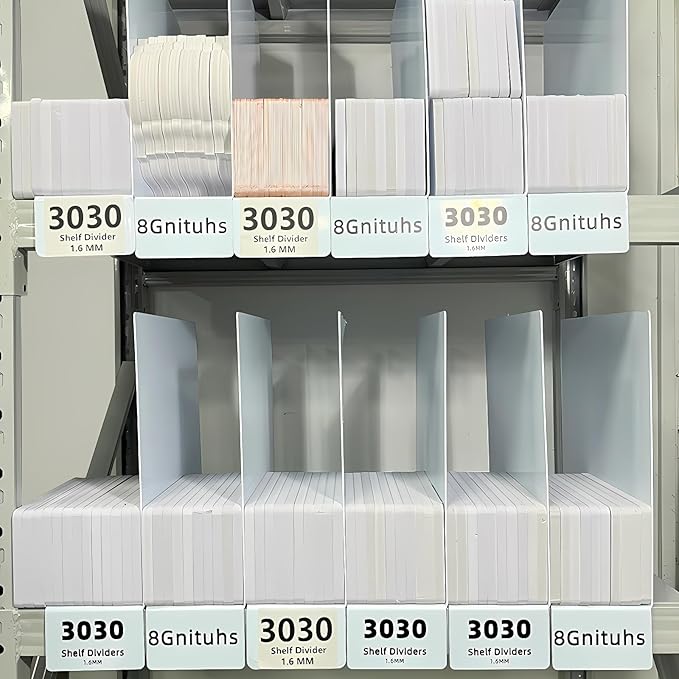 50Pcs 3030 Shelf dividers/numbered stickers/number labels/self-adhesive numbers/self-adhesive numbers/Shelf label/label divider/dry erase label/numbered dividers/dividers/shelf inventory stickers