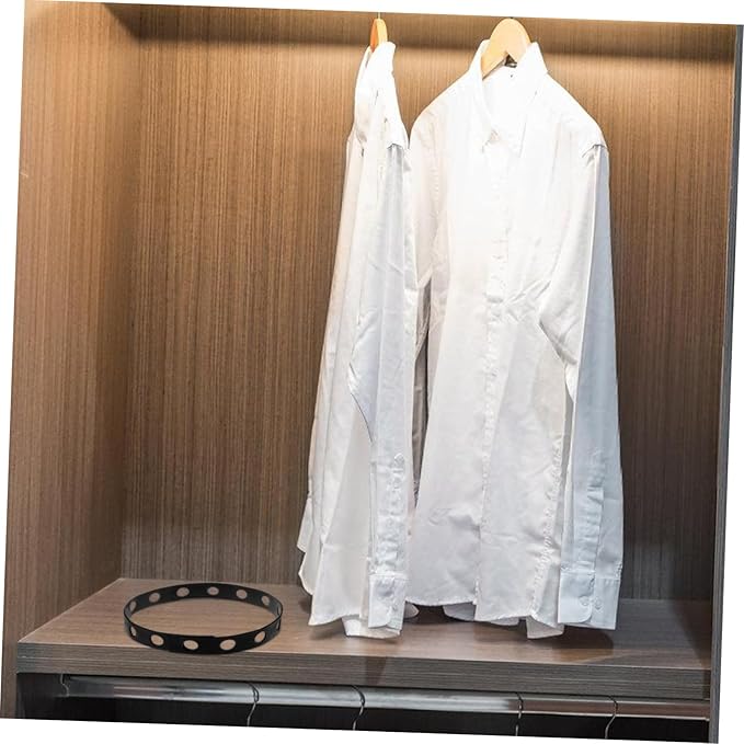PRETYZOOM 12pcs Hanger Connector Strips for Clothing Display Transparent Multi-Hole Plastic Organizer for Closet and Stores Space-Saving Hangers for Efficient Garment Storage