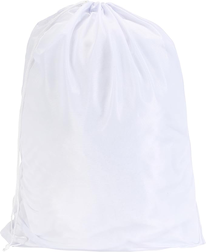 Laundry 360 Santized Mesh Bag | Dimensions : 36 x 24 x 7 inches | Drawstring Closure | Holds 2 Loads | Assorted | Laundry Storage