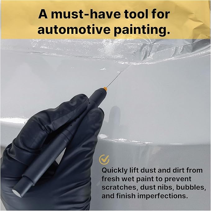 Paint Dirt Removing Tool Needle Set - Easily Remove Dust Particles from Paint, Prevent Paint from Creating Bubbles