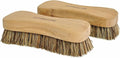 All-Natural Wooden Scrub Brush Set | Wooden Handle | Palmyra Bristle Brush for Cleaning | Eco Friendly Cleaning Products | Scrub Brush Set of 2