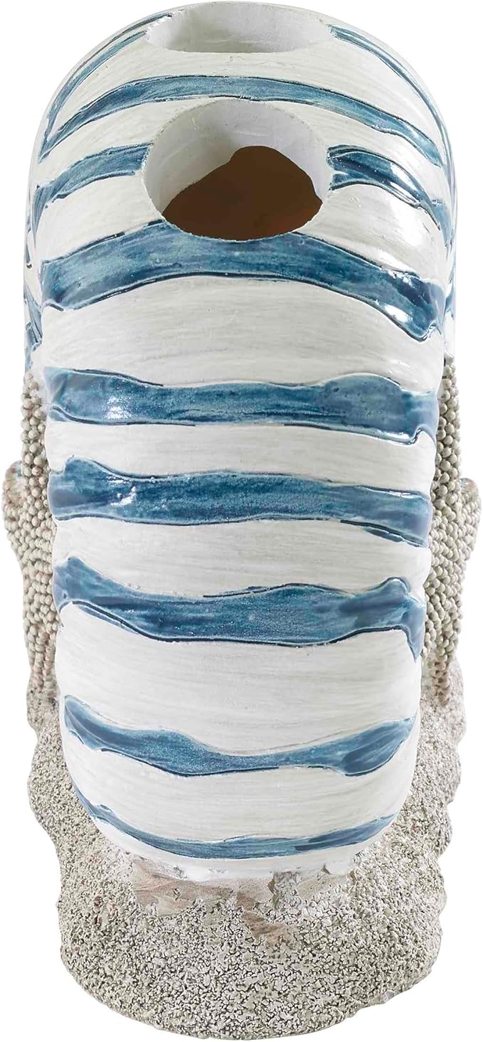Avanti Linens – Bathroom Accessory, Resin Countertop Accessories, Oceanscape Inspired Bathroom Decor (Blue Lagoon Collection)