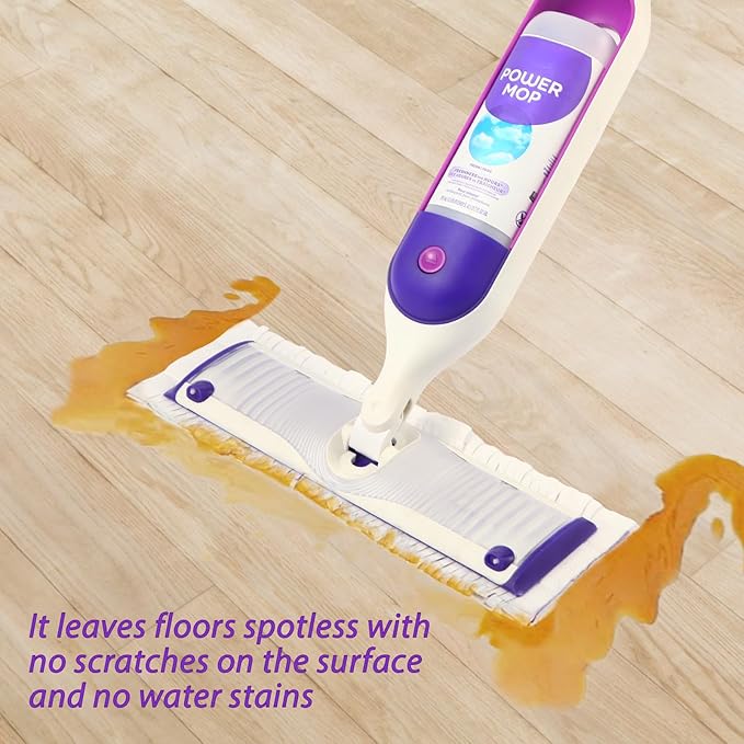 24 Packs 5X Cleaning Power Mop Refills for Swiffer PowerMop,Multi-Surface Floor Mop Pad Refills Repalcement Pads for Floor Cleaning