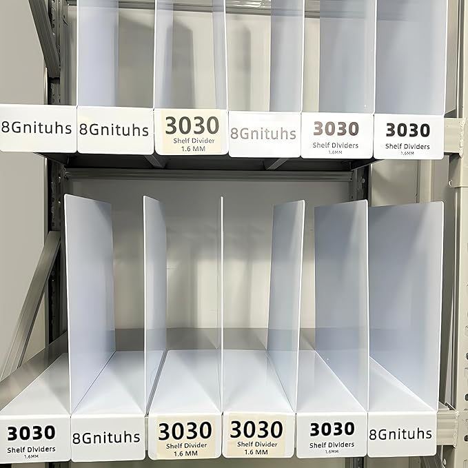 50Pcs 3030 Shelf dividers/numbered stickers/number labels/self-adhesive numbers/self-adhesive numbers/Shelf label/label divider/dry erase label/numbered dividers/dividers/shelf inventory stickers