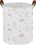 Kids Laundry Hamper Kids Dirty Clothes Hamper Collapsible Waterproof Toys Storage Bin Boys and Girls Hampers Princess Room Decor Gift Baskets(Cute Princess)