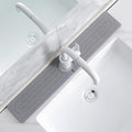 Faucet Mat for Kitchen Sink,Diatomite Fast Drying Stone Sink Tray,Faucet Splash Guard for Bathroom Counter [23.6"x4"],Super Absorbent, Prevents Moisture Buildup