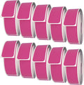 Royal Green Rectangular Color-Coding Labels 3x1-20 Sticker Rolls (75mm x 25mm) - 5000 Pack
