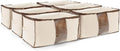 Covermates Keepsakes - Canvas Storage Bag - Premium Canvas - Carrying Handles - Dual Zipper Pulls - Indoor Storage, Natural