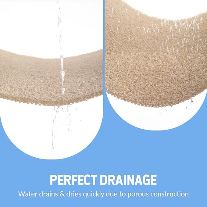 Hargiis Non-Slip Bathtub Mat, Anti Slip Shower Mat, Fast Drying Bathtub Mats, Foot Scrubber Mat, Anti Slip Mat for Tub, Floor, Bathroom, Kitchen, Home, Hotel (Beige 71"×24")
