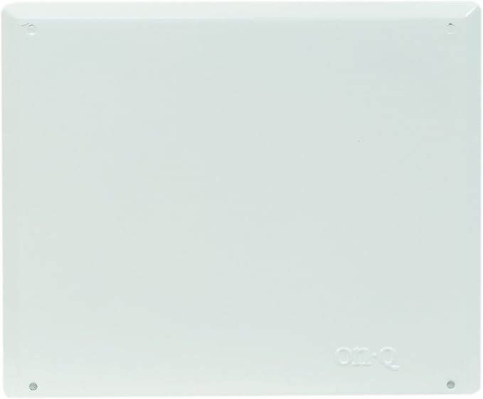 Legrand - OnQ 12 Inch Cable Management, In-Wall Media Box, Structured Wiring Enclosure, Home Networking Panel with 2.5 Inch Openings for Wires, Glossy White, EN1200