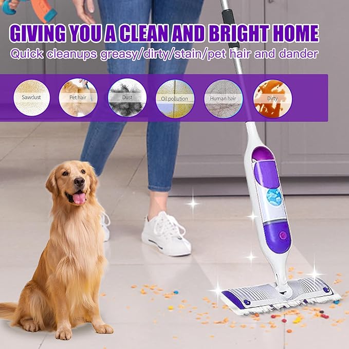 20 Pack Power Mop Refills for Swiffer Power Mop Refills, Disposable Multi-Surface Mop Refill Pads for Swiffer Wet Pads Refill, 12-Layer Thickened Mopping Pads for Swiffer Power Mop Pads