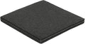 uxcell Felt Furniture Pads, 2Pcs 4.72" x 4.72" Adhesive Backed Felt Non-Slip Anti-Scratch Chair Leg Protectors for Protecting Hardwood Floor, Black