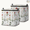 2pcs closet organizers and storage under bed,clothing blanket sweater sheet bedding comforter duvet quilt pillow toy storage bags with lids,dorm room essentials for containers 95L
