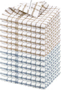 Nialnant 12PCS Dish Cloths,100% Cotton Soft Absorbent Cleaning Rags,Quick Drying Dish Towels for Kitchen,Washing Dishes-Blue Plaid+Yellow Plaid,12x12in