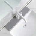 Faucet Mat for Kitchen Sink,Diatomite Fast Drying Stone Sink Tray,Faucet Splash Guard for Bathroom Counter [15.8"x4"],Super Absorbent, Prevents Moisture Buildup