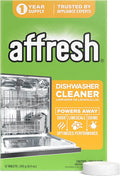 Affresh Dishwasher Cleaner, Helps Power Away Odor Causing Bacteria, Limescale, Mineral Deposits & Grime Inside Pump, Tub & Hoses, 12 Tablets, 1 Year Supply