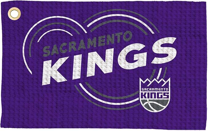Northwest NBA Golf Towel – Official Licensed Microfiber Waffle Fabric, Absorbent 16x25 in Club Cleaning Accessory
