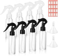 8Pcs Small Spray Bottles, No Leak And Clog Mister Spray Bottle, 3.5oz/100ml Empty Refillable Containers Reusable Liquid Container for Essential Oils Water Squirt(Black)