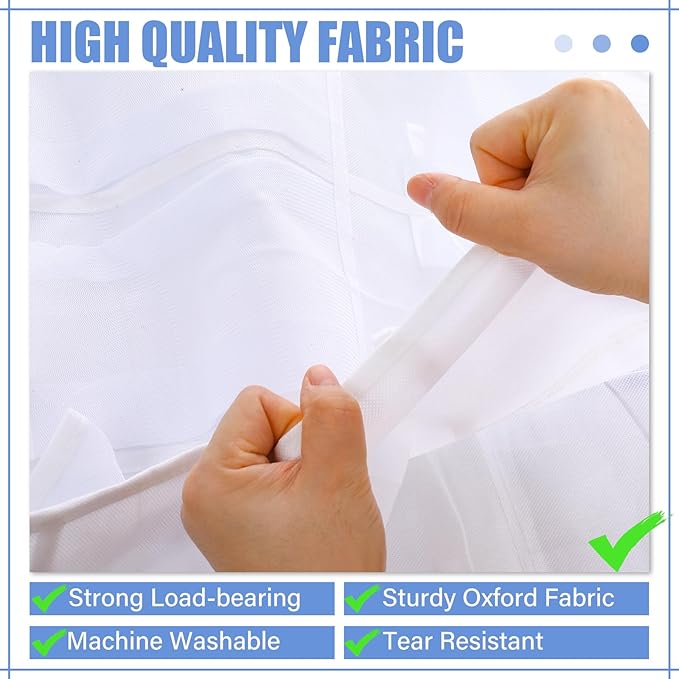 Windyun 2 Pcs 70 Large over The Door Shoe Organizer Hanging Shoe Rack for Closet Holder Pure Mesh Pockets Back to School Behind Door Hanger Storage Nonslip for Home Room School Dorm, Each 35 Pockets