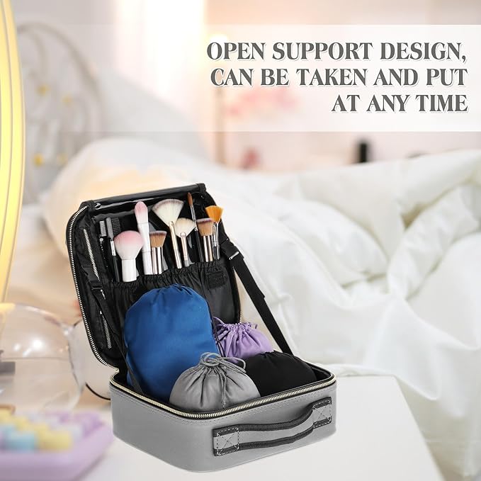 Eccliy Adult Game Toy Storage Organizer Case for Women and Men 14.6 x 10.2 x 4.3 Inches Lock Box Toy Travel Bag Locking Game Storage Box Travel Bag