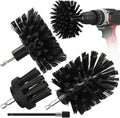 4pcs Drill Brush Attachment Kit, 2025 New Grout Drill Brush Set, All Purpose Power Scrubber Cleaning Kit for Bathtubs, Tile Grout Lines, Bathroom, Showers, Tile, Tile Seams