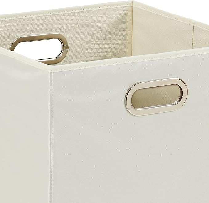 Household Essentials Folding Laundry Hamper, Natural