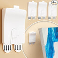 TAILI Picture Hangers 4 Pcs, Damage Free Picture Hangers for Walls，Adhesive Picture Hanging Hooks Without Nails，Art Hanger for Bathroom Kitchen Home Door Closet, Inclue 2 Extra Strips