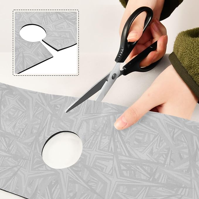 Kitchen Sink Splash Guard 1 PC 14.7 Inch Sink Faucet Mat Splash Guard for Bathroom Countertop Water Absorbent Foldable Cuttable Soft Washable Grey