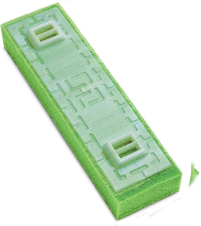 Libman Scrubster Mop Refill Pack, Three #3105 Refills Extra-Absorbent, Cellulose Coated Sponge Replacement Heads for The Libman Scrubster Mop, 3 Pack