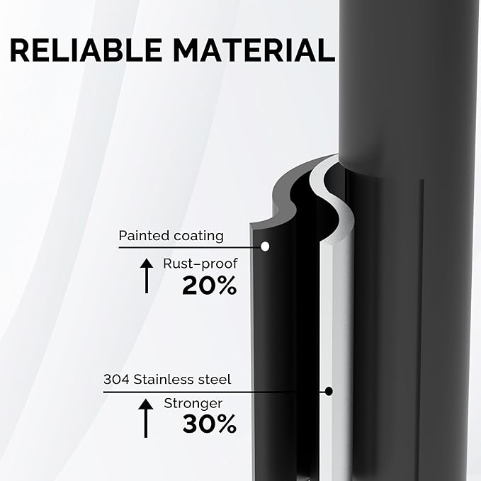 WZKALY Freestanding Toilet Paper Holder Stand with Storage – Holds 4 Extra Rolls –Matte Black- Toilet Paper Holder for Bathroom – Sturdy Base, Classic Retro Style, Space-Saving Bathroom Storage
