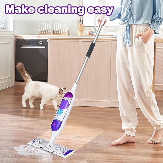22 Count Disposable Mop Pad Refills, Compatible with Swiffer PowerMop Multi-Surface Mop, Absorbent Cleaning Pads for Hardwood, Tile & Laminate Floors