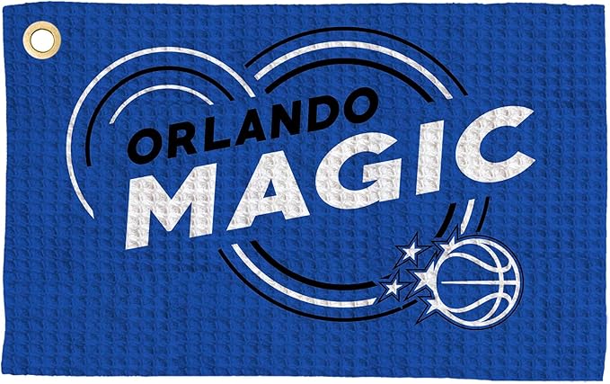Northwest NBA Golf Towel – Official Licensed Microfiber Waffle Fabric, Absorbent 16x25 in Club Cleaning Accessory