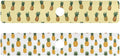 Light Yellow Pineapple White Kitchen Sink Splash Guard Sink Faucet Mat Faucet Handle Drip Catcher Drain Mats for Kitchen Bathroom Countertop Absorbent Dish Drying Pad 2Pack 30x5.4IN