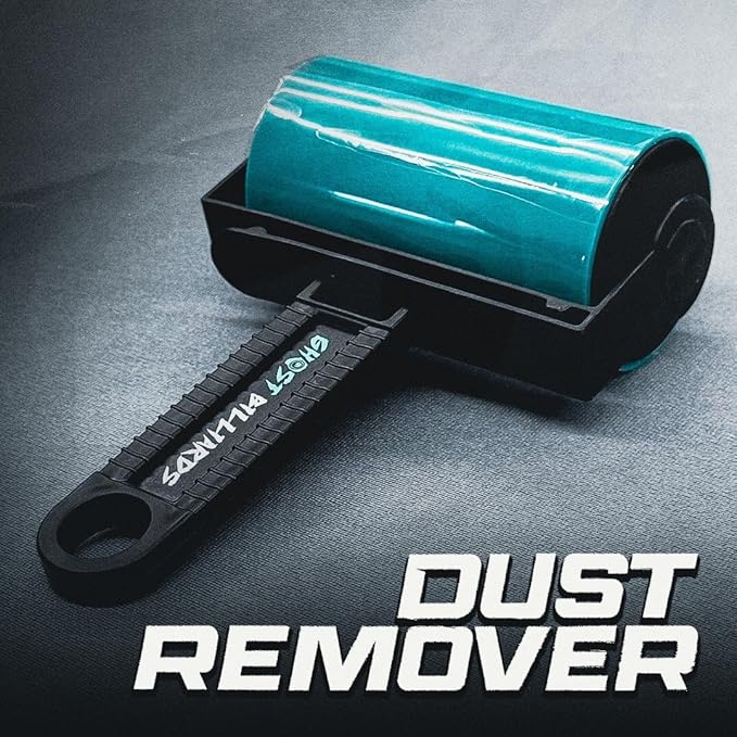Ghost Billiards Table Dust Remover – Washable Roller Cleaner for Pool, Billiards, and Gaming Tables – Reusable Lint & Dust Cleaning Tool, Felt Safe, Cue Sports Accessory