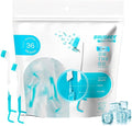 Brushee The Evolution Oral Care Whitening | Prepasted On-The-Go Whitening Toothbrushes | 4-in-1 (Paste + Brush + Floss + Pick) | Individually Wrapped | Disposable | Travel Toothbrushes (36-Pack)